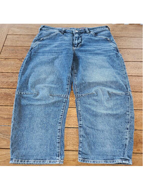 PILCRO ANTHROPOLOGIE Barrel Jeans Medium Wash Size 27